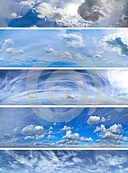 Panorama clouds pack