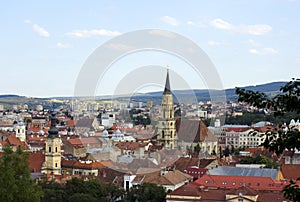 Panorama of Cluj Napoca,Romania