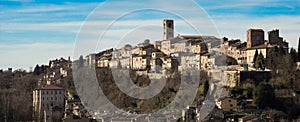 Panorama of Colle di Val d'Elsa, the city of crystal, Tuscany, I photo