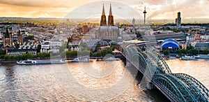 Panorama of Cologne