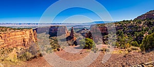 Panorama of Colorado National Monument