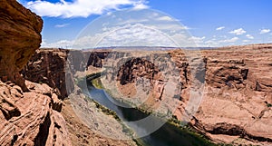 Panorama of the colorado river