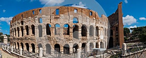 Panorama the Colosseum Rome