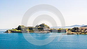 Panorama of Corfu isand