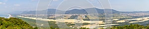Panorama of Costao do Santinho view, Aranha mountain photo