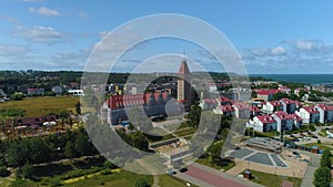 Panorama Council Wladyslawowo Ratusz Krajobraz Aerial View Poland