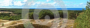 Panorama of Curonian Spit