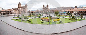 Panorama of Cuzco, Peru, photo