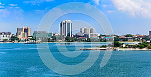 Panorama of Dar Es Salaam City Centre photo