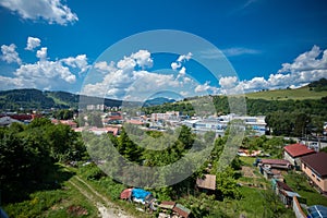 Panorama of Dolni Kubin, Slovakia