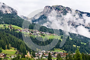 Panorama of the Dolomites