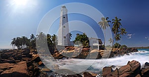 Panorama of Dondra Lighthouse