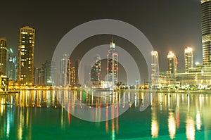 Panorama of down town Dubai