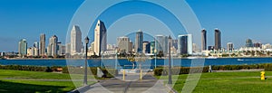 Panorama of Downtown of San Diego, California