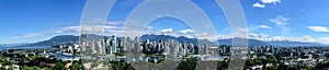 Panorama of downtown Vancouver, BC, Canada