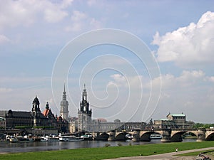 Panorama of Dresden, Germany