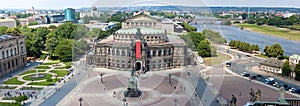 Panorama of Dresden, Semper Opera House,