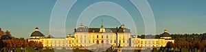 Panorama Drottningholm slott (royal palace) outside of Sto photo