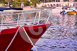 Panorama Dubrovnik port . Europe, Croatia