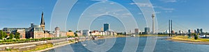 Panorama of Dusseldorf