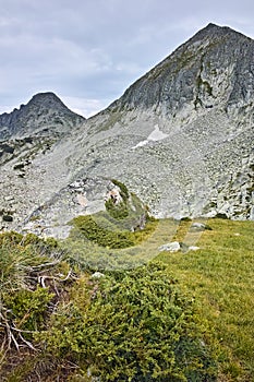 Panorama of Dzhangal and momin dvor peaks, Pirin Mountain