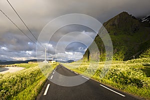 Overview in Eggun in Norway