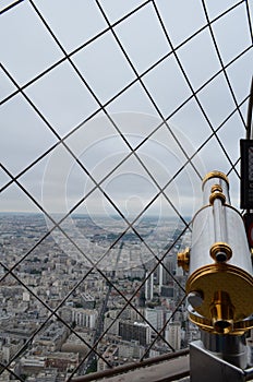 Panorama from eiffel tower.