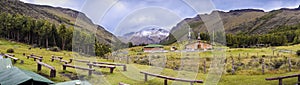 Panorama of El Cajas National Park and Sanctuary photo