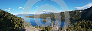 Panorama Emerald Bay Lake Tahoe California