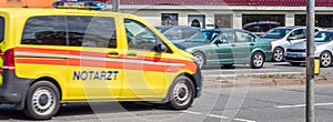 Panorama emergency doctor german car