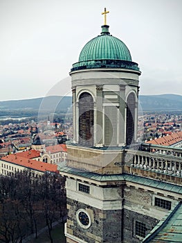 Panorama from Esztergoms cathedral