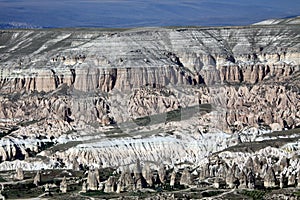 Panorama of the fairy chimneys - Cappadocia