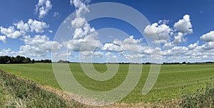 Panorama from farmland around Nij Beets