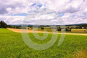 Panorama Fichtel Mountains photo