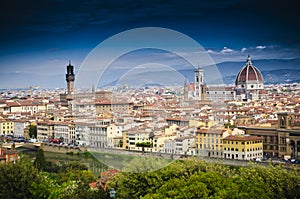 Panorama of Firenze / Florence, Italy