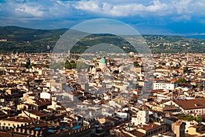 The panorama of Florence