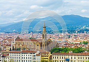 Panorama of Florence in Florence