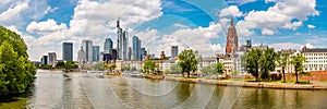 Panorama of Frankfurt am Main