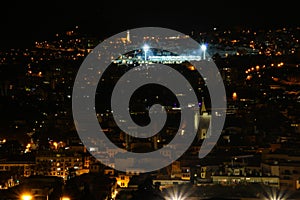 Panorama of Funchal from Viewpoint Vila Guida