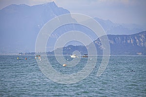 Panorama of Garda Lake in Lazise 13