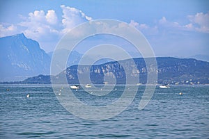 Panorama of Garda Lake in Lazise 5