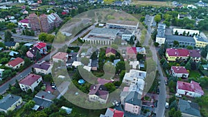 Panorama Garden Shop Biala Podlaska Houses Domy Aerial View Poland