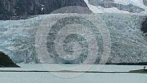 Panorama glacier in Patagonia