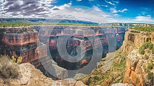 Panorama of Grand Canyon National Park, Arizona, United States