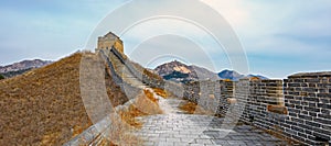 Panorama of Great China wall