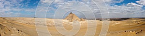 Panorama of the Great Pyramids of Giza, Egypt