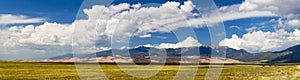 Panorama of Great Sand Dunes NP