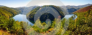 Panorama Great Smoky Mountains National Park, Calderwood Lake