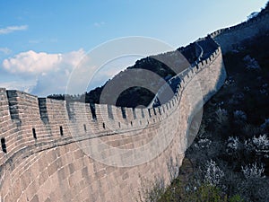 Panorama Great Wall of China