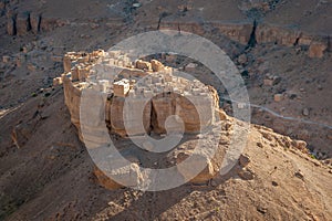 Panorama of Haid Al-Jazil in Wadi Doan - Hadramaut - Yemen